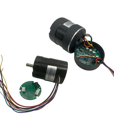 Brushless dc Motor with Controller Integrated, 12v 24v 36v 48v BLDC Motor with Built-in Driver PWM and VSP speed control