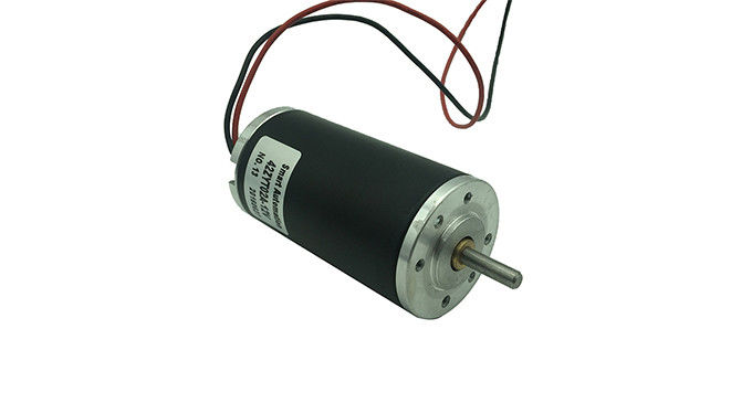 Hard Ferrite Magnet 2 Poles Brush DC Motor O.D42mm Series Option with integrated Gearbox Encoder and Power-off Brakes