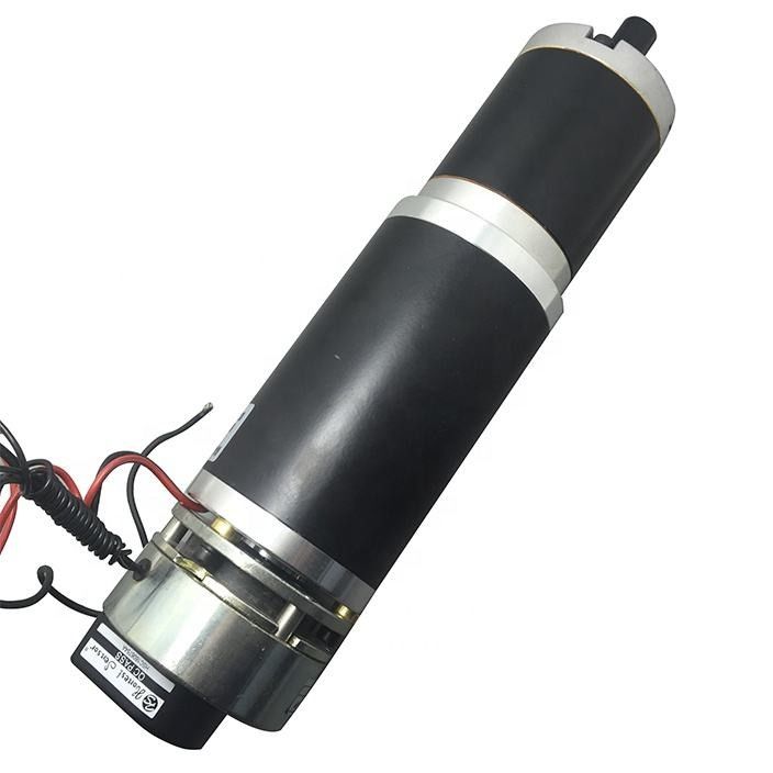 63mm Planetary Gearbox Golf Cart DC Motor 12V 8N.M Option For Electric Brake