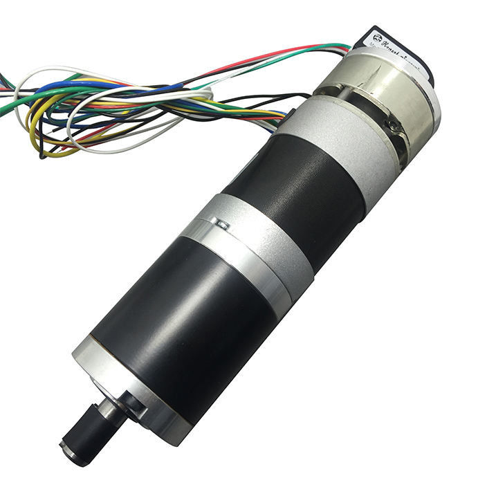 63mm Planetary Gearbox Golf Cart DC Motor 12V 8N.M Option For Electric Brake