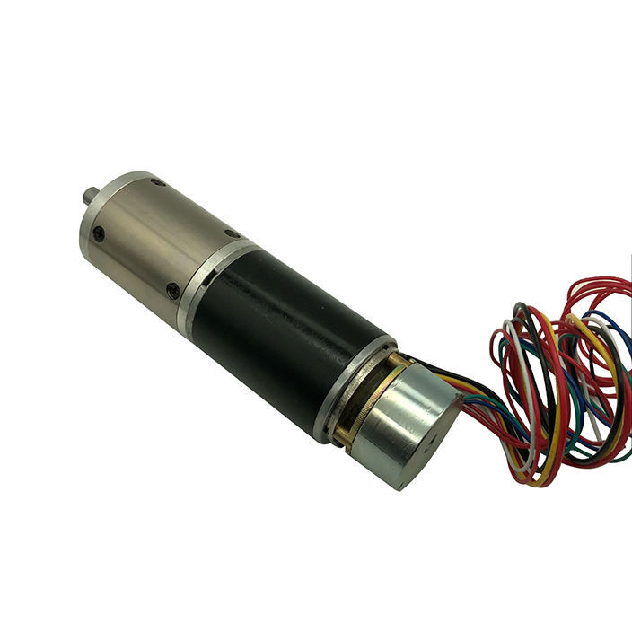 42mm Brushless Dc Planetary Gearbox BLDC Micro Motor With Power-off Brakes Optical Encoder Driver Controller Integrated