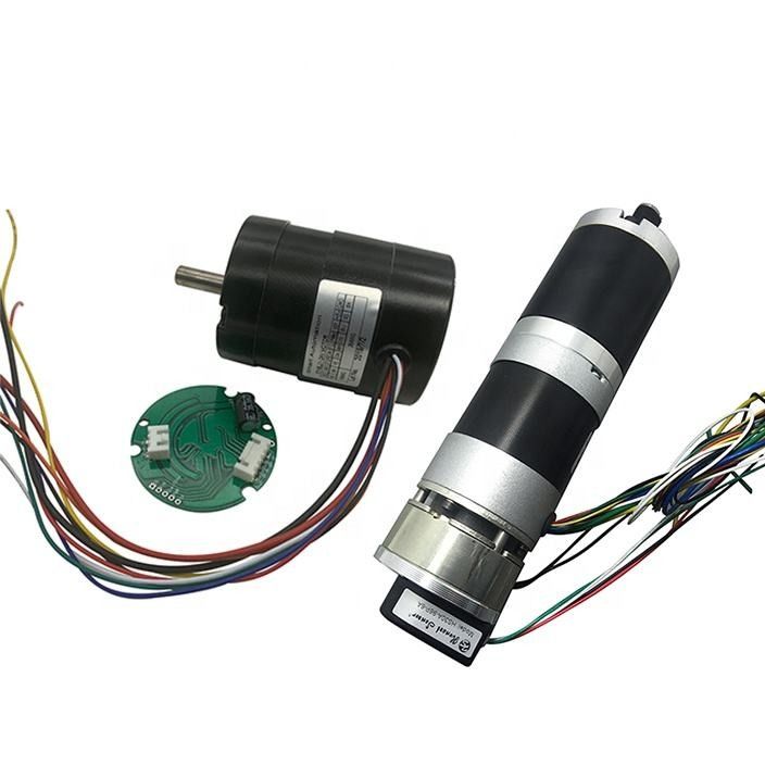 size 57mm Low Price Good Qualicty  Brushless Dc BLDC Gear Motor Option Built-in Controller Brake Encoder Integrated