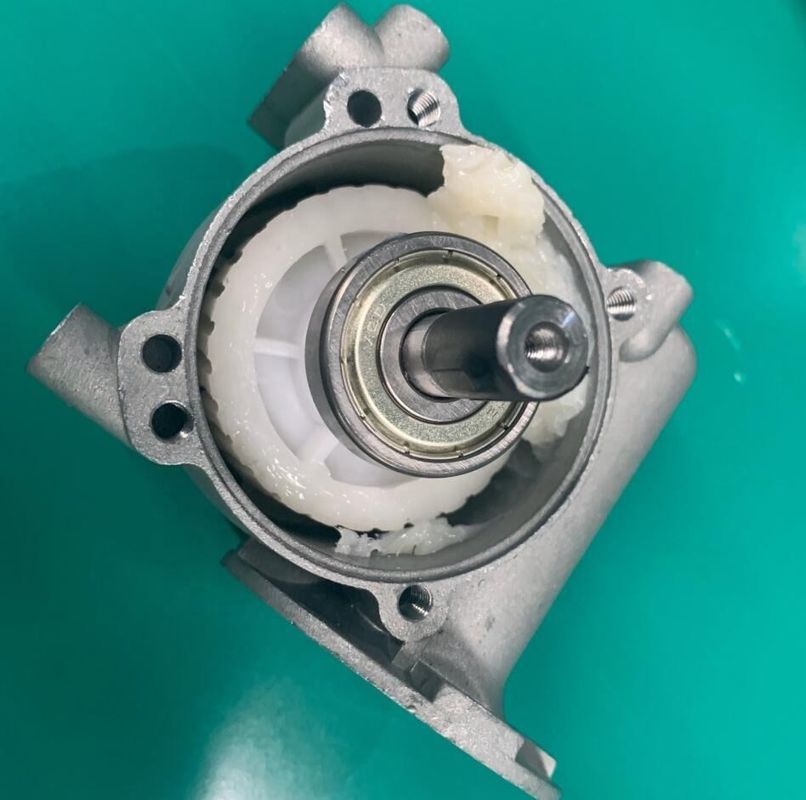 63WG.63ZYT 12V 24V DC Worm Drive Gear Motor Option with Optical Encoder 100cpr To 2000cpr
