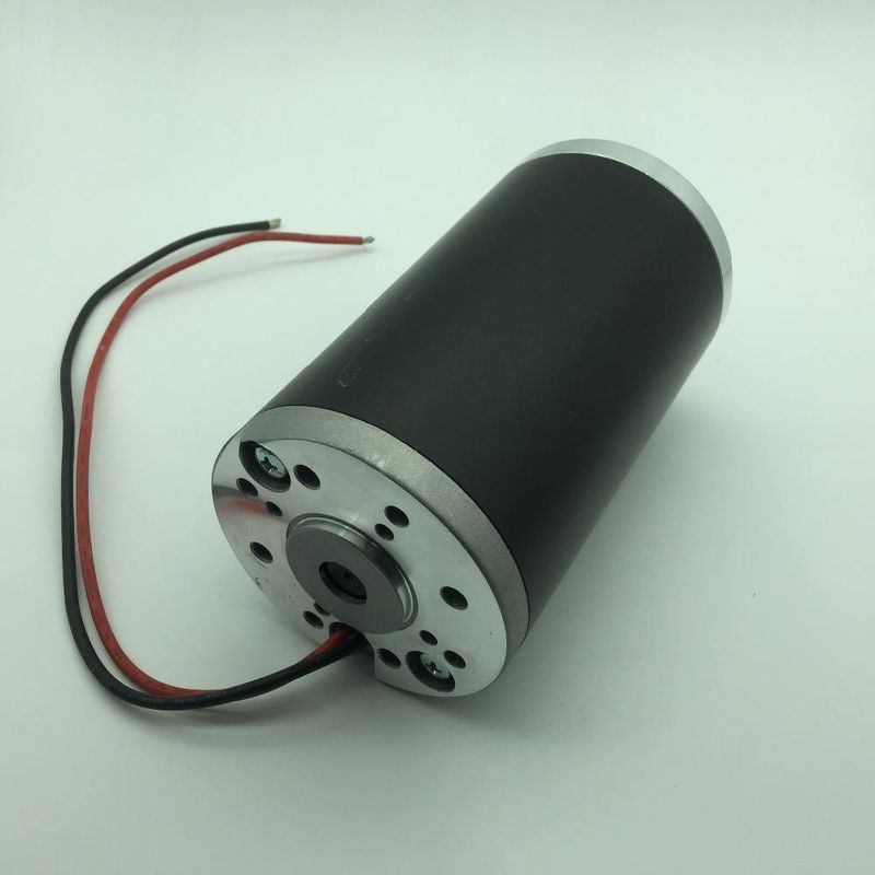 80ZYT01C 12v 24v High Power Brushed Dc Motor Rated 6000rpm To 7000rpm 0.6N.M 300w-500w