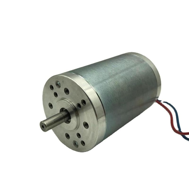 63mm DC Motor Customized voltage winding shaft mounting and lead configurations Option Brake Gearbox Encoder Integrated