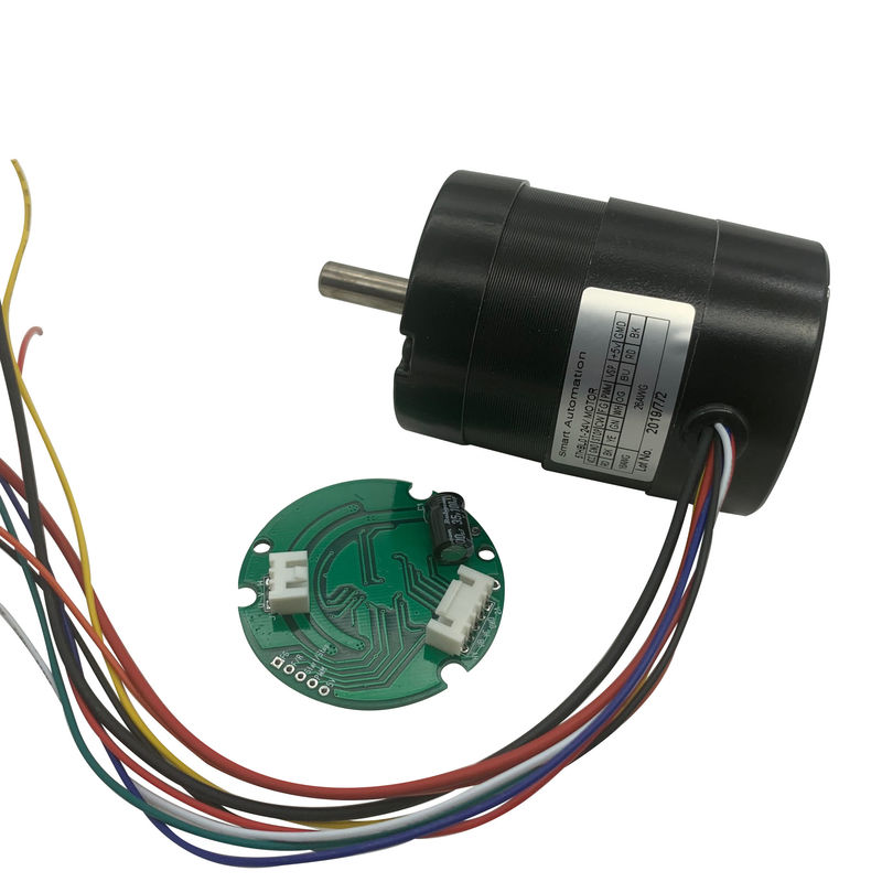 Brushless dc Motor with Controller Integrated, 12v 24v 36v 48v BLDC Motor with Built-in Driver PWM and VSP speed control